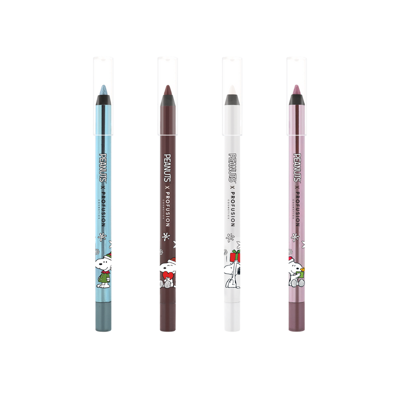 Profusion Cosmetics Peanuts Holiday | Fa la la la liners Eyeliner Pencil Set Eye