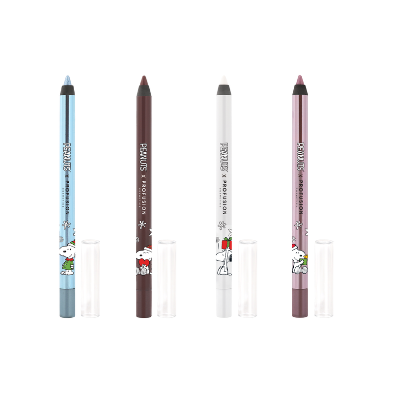 Profusion Cosmetics Peanuts Holiday | Fa la la la liners Eyeliner Pencil Set Eye