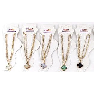 Mill's Beauty Supply Pastel Collection Anklet - Clover (1pc) Body Jewelry