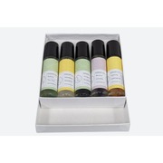 Lizush Essential Oils Roll-On with Crystals - set of 5 All Gifts