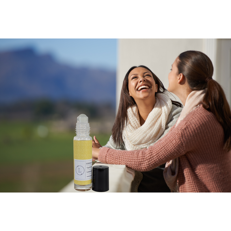 Lizush Essential Oils Roll-On with Crystals - set of 5 All Gifts