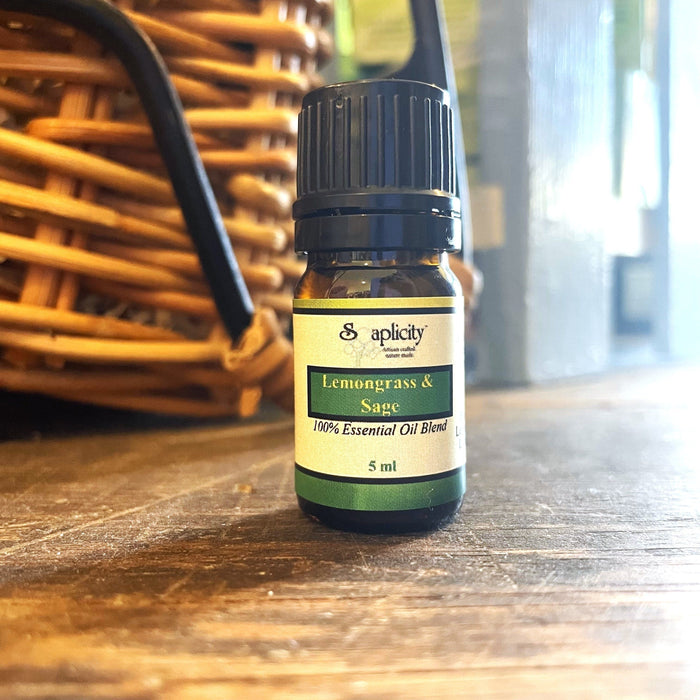 Soaplicity - Lemongrass & Sage Eo Blend, 5 Ml