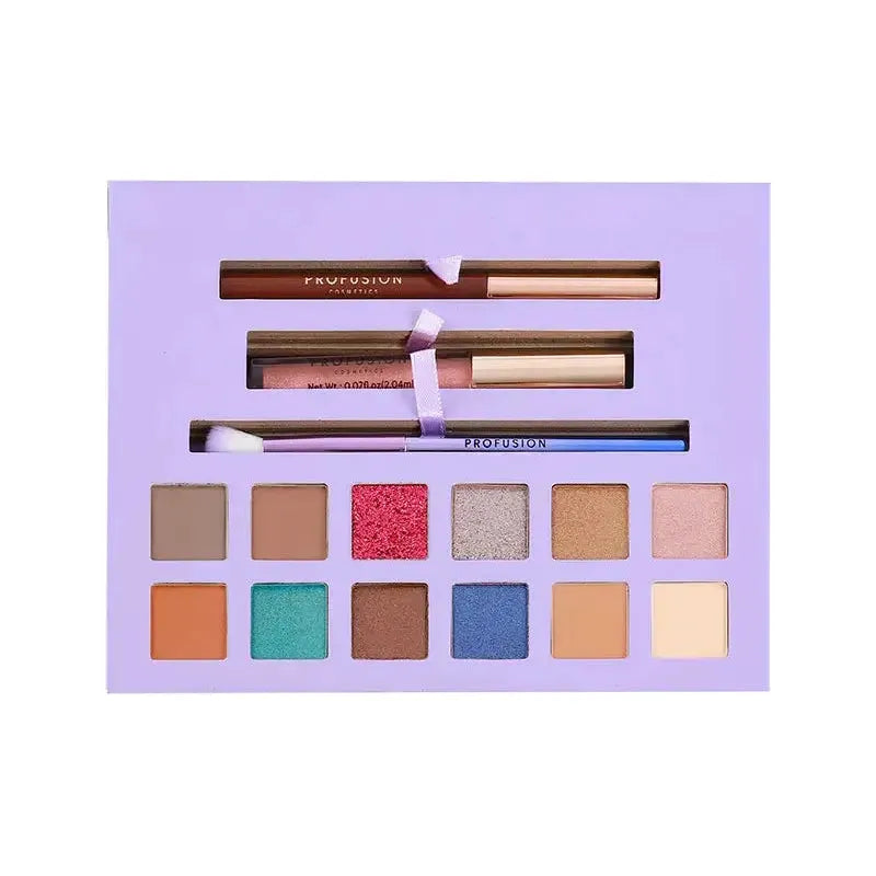 Profusion Cosmetics Written in the Stars | Prismatic Glam 15-pc Kit Eyes