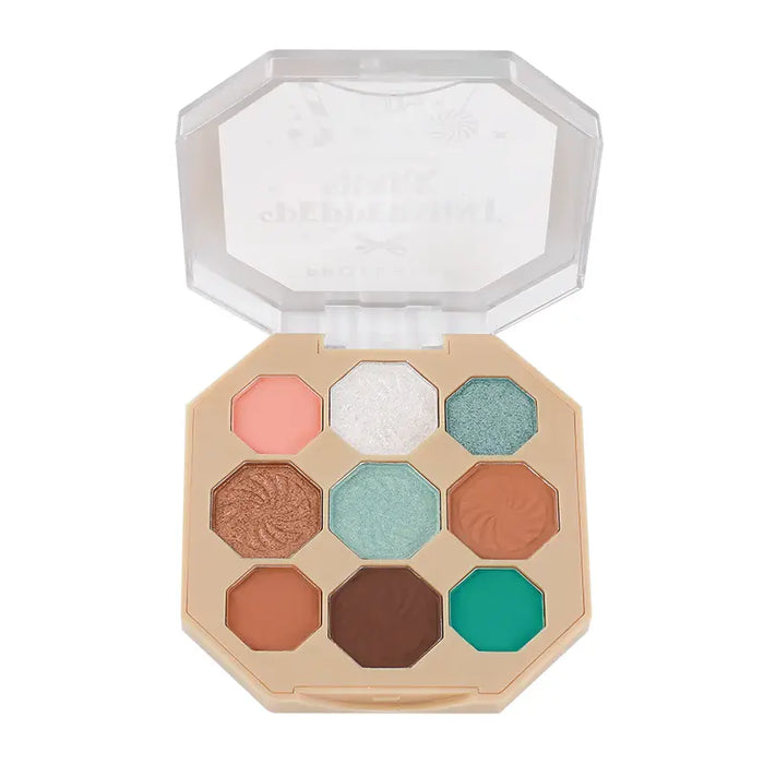 Profusion Cosmetics - Sweet Holiday | Peppermint Bark 9-Shade Palette - 0.3oz