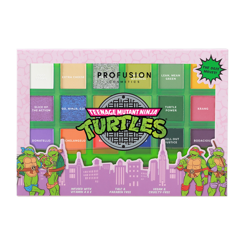 Profusion Cosmetics TMNT |  24 Shade Palette Eyes