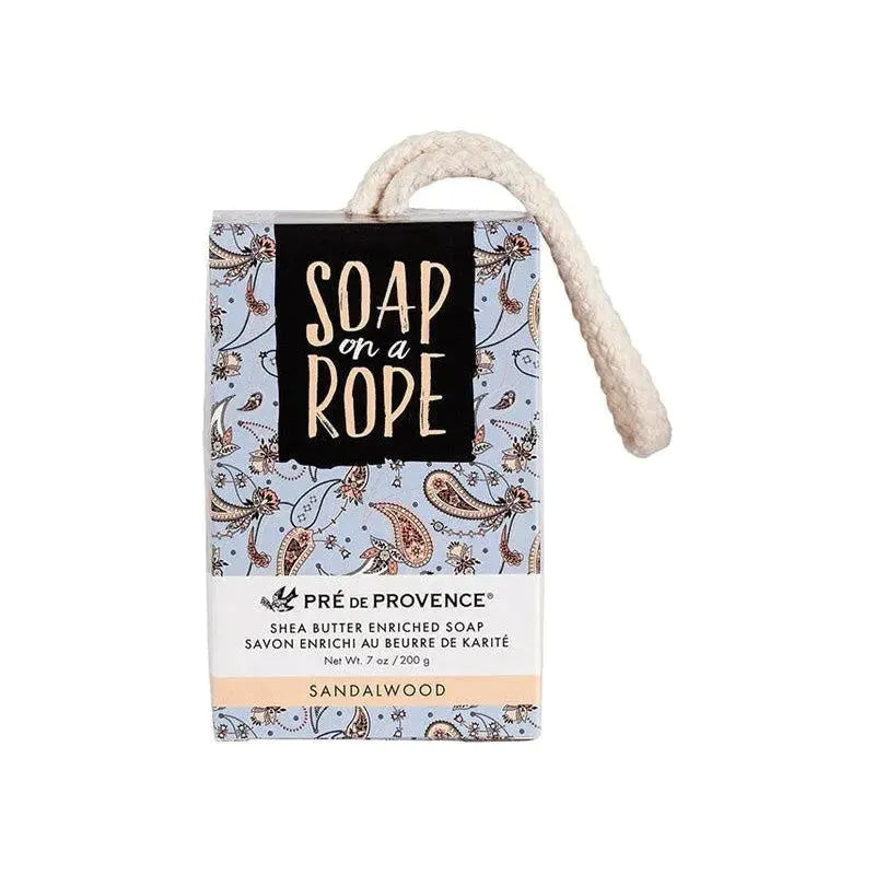 Pre De Provence Pre De Provence Soap On A Rope Sandalwood 7 Oz Bar Soap