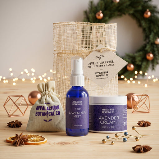 Appalachian Botanical Co. Lovely Lavender Gift Set Bath & Body Gift Sets Gray