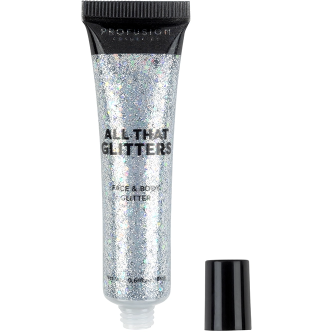Profusion Cosmetics - All That Glitters Face & Body Glitter Gel - 1oz