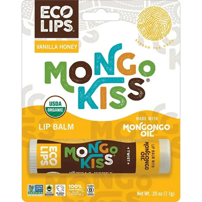 Cozy Farm - Eco Lips Organic Vanilla Honey Lip Balm, 15 Pack, 0.25 Oz Each