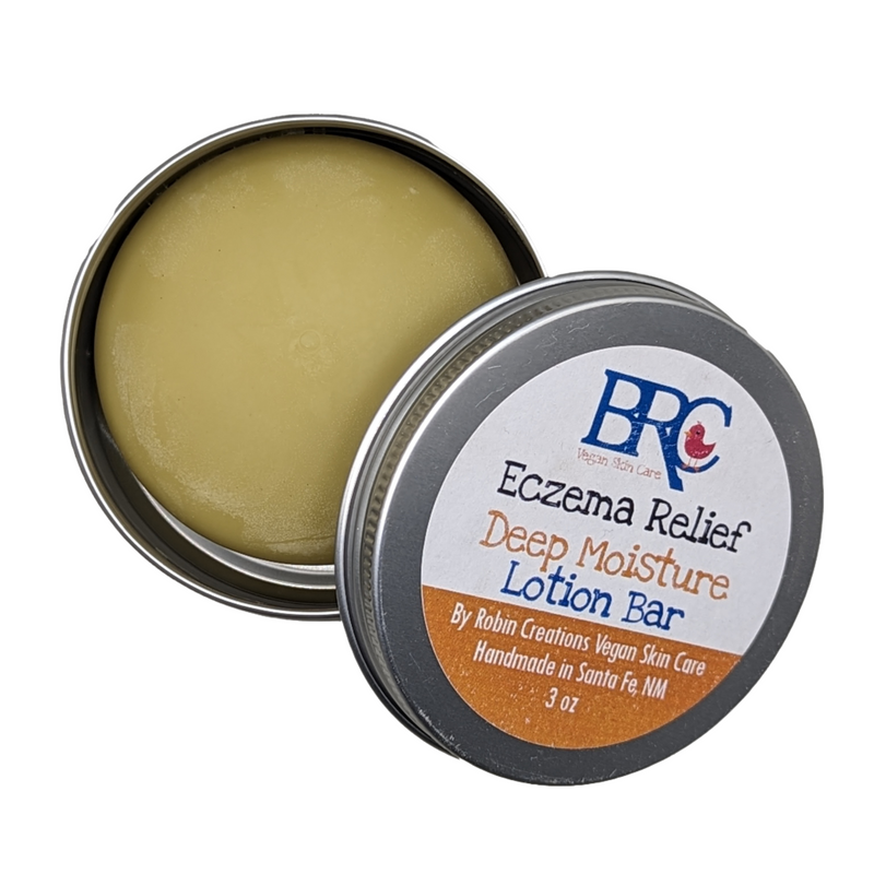 By Robin Creations Eczema Relief Zero Waste Solid Lotion Bar Deodorant & Body Care