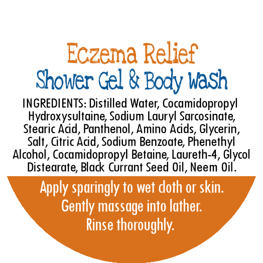 By Robin Creations Eczema Relief Gentle Moisturizing Body Wash - Now in Biodegradable Bottles! Deodorant & Body Care