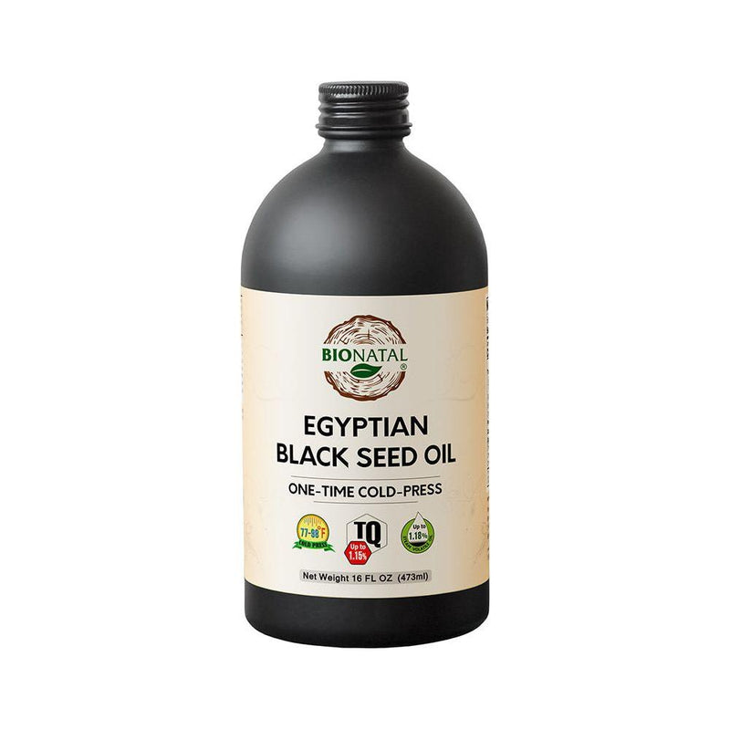 Bionatal Egyptian Black Seed Oil 16oz (GLASS) Black Seed Oil