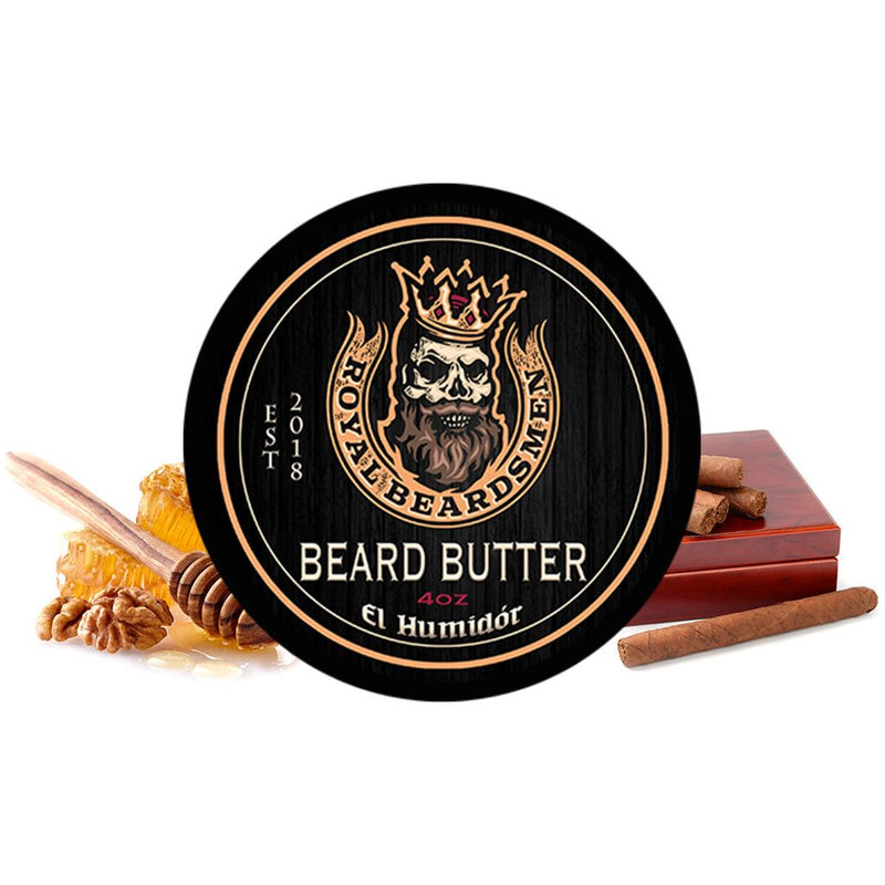 Royal Beardsmen El Humidor 4oz Premium Beard Butter beard butter