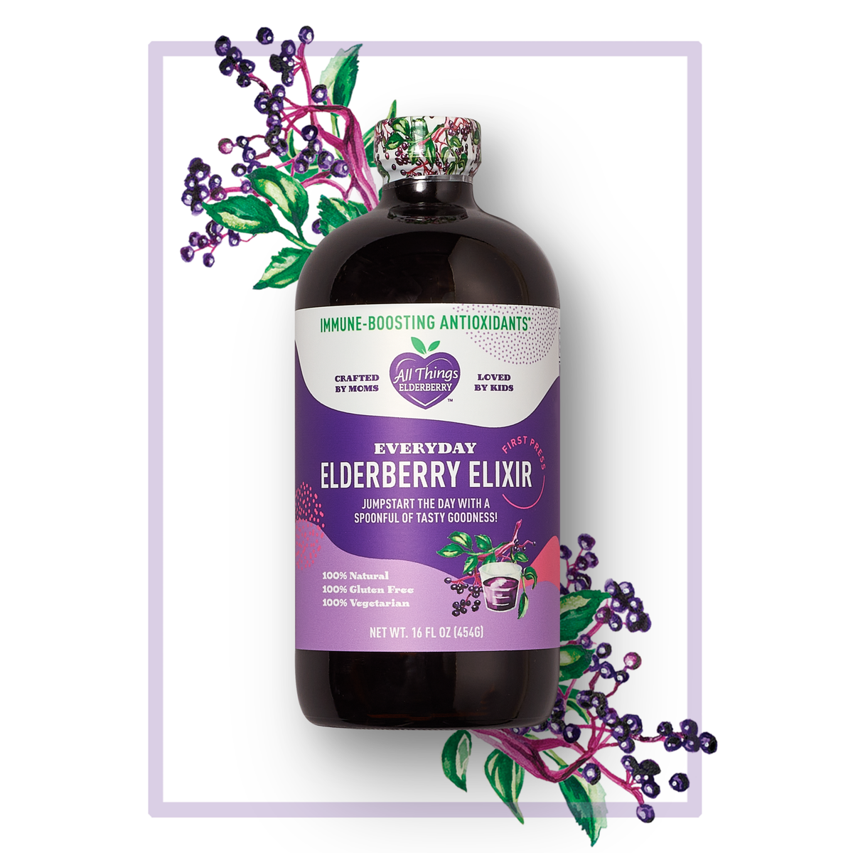 Elderberry Elixir Immune Support — Pasteur Pharmacy