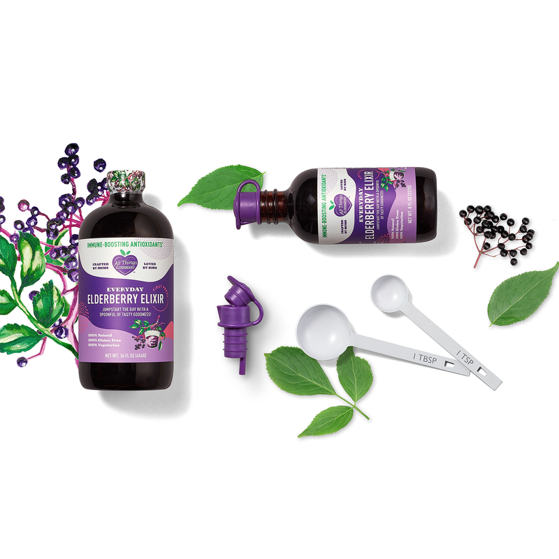 All Things Elderberry Elderberry Elixir Immune Support