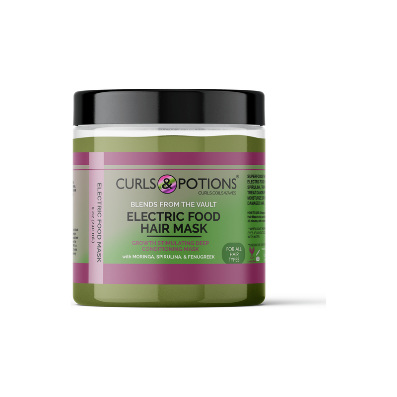 Curls & Potions Blends: Electric Food Hair Mask Conditioner