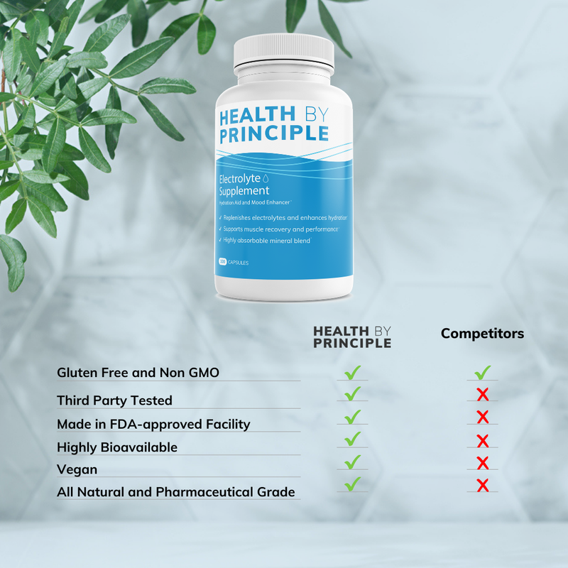 Health By Principle Case of 12 Complete Electrolyte Supplements Supplement