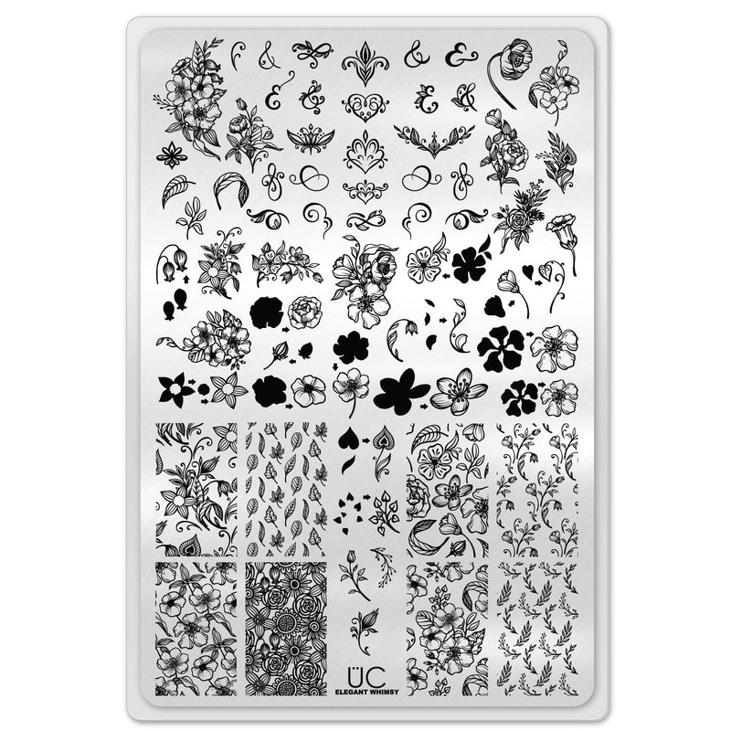 UberChic Beauty Elegant Whimsy Stamping Plate