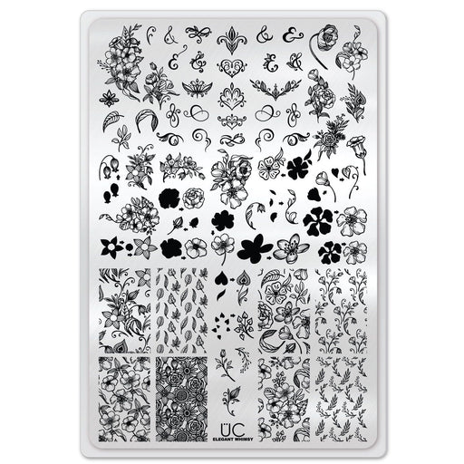 UberChic Beauty Elegant Whimsy Stamping Plate
