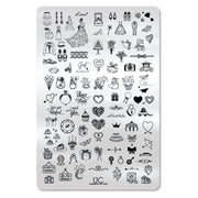UberChic Beauty Elements of Love Stamping Plate