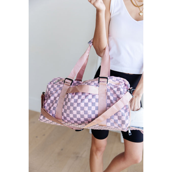 Elevate Travel Duffel in Pink