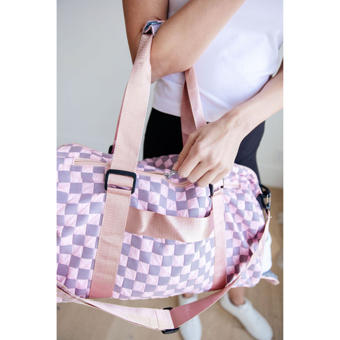 Elevate Travel Duffel in Pink