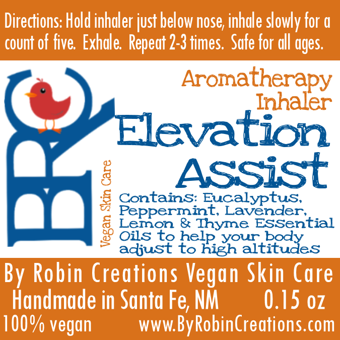 By Robin Creations Elevation Assist Aromatherapy Inhaler Massage & Relaxation