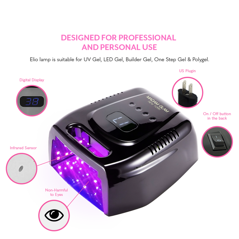 Madam Glam ELIO 2.0 Pro Lamp - US Plug