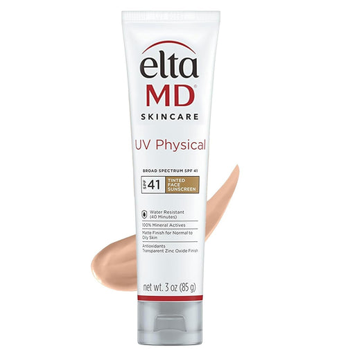 Nava Beauty EltaMD UV Physical Broad-Spectrum SPF 41 Tinted Sunscreen 3 OZ Skincare White Smoke