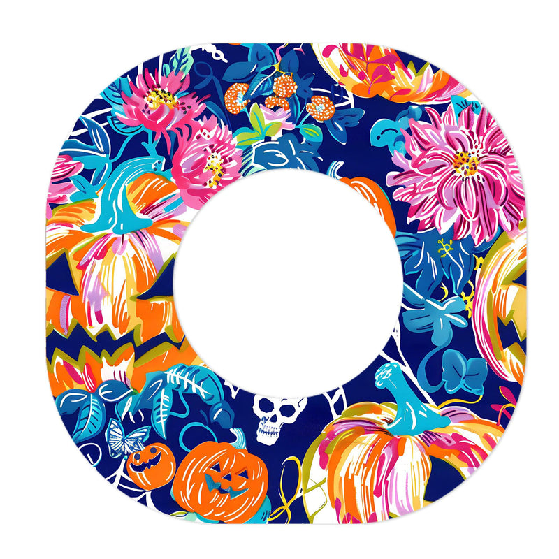 Peelz Enchanted Pumpkins Dexcom G7 and Stelo Patch Tape - Pump Peelz Patch Medical Tape