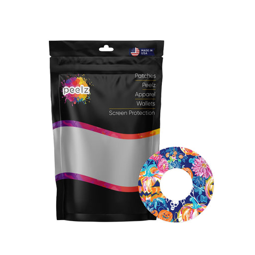 Peelz Enchanted Pumpkins Freestyle Libre 2 Patch Tape - Pump Peelz Patch Medical Tape