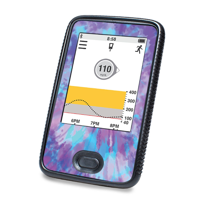 Peelz Endless Summer Tie-Dye Designed for DEXCOM G6 Touchscreen Receiver Peelz/Stickers