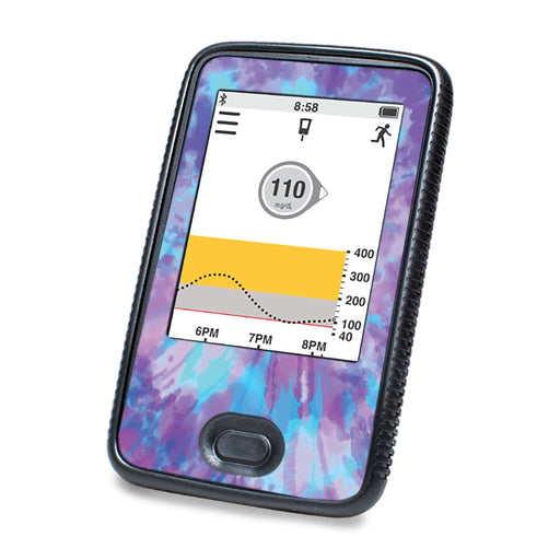 Peelz Endless Summer Tie-Dye Designed for DEXCOM G6 Touchscreen Receiver Peelz/Stickers
