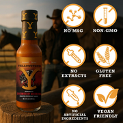 Elijah's Xtreme Enemies by Morning (Roasted Jalapeño) Hot Sauce