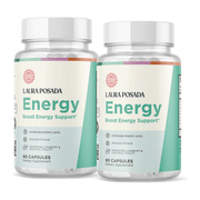 Suplementos Laura Posada by The Brand Atelier Energy | Aumenta Energía, Mejora Claridad Mental y Estado de Animo, Apoya el Metabolismo