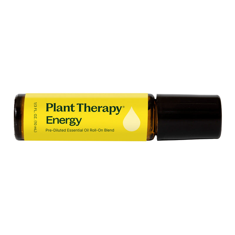 Plant Therapy Energy Essential Oil Blend Pre-Diluted Roll-On Essential Oil