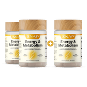 Snap Supplements Energy & Metabolism - Buy 2, Get 1 Free Seashell