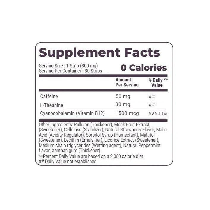 MEDHUGS NutriHugs Energy Oral Thin Films