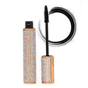 EpiLynx Mega Volume Vegan Mascara Black and Blue – Smudge-Proof with Handmade Diamond Case