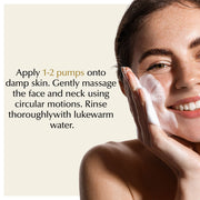 EpiLynx Gentle Foaming Facial Cleanser – Aloe, Apple & Ashwagandha for All Skin Types Face Cleanser