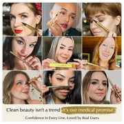 EpiLynx Waterproof Liquid Eyeliner Pen – Vegan, Gluten-Free, Smudge-Proof Precision in Matte & Shimmer Shades