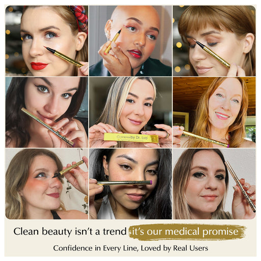 EpiLynx Waterproof Liquid Eyeliner Pen – Vegan, Gluten-Free, Smudge-Proof Precision in Matte & Shimmer Shades