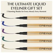 EpiLynx Waterproof Liquid Eyeliner Pen – Vegan, Gluten-Free, Smudge-Proof Precision in Matte & Shimmer Shades