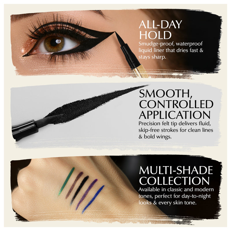 EpiLynx Waterproof Liquid Eyeliner Pen – Vegan, Gluten-Free, Smudge-Proof Precision in Matte & Shimmer Shades