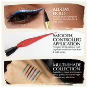 EpiLynx Waterproof Liquid Eyeliner Pen – Vegan, Gluten-Free, Smudge-Proof Precision in Matte & Shimmer Shades