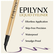 EpiLynx Waterproof Liquid Eyeliner Pen – Vegan, Gluten-Free, Smudge-Proof Precision in Matte & Shimmer Shades
