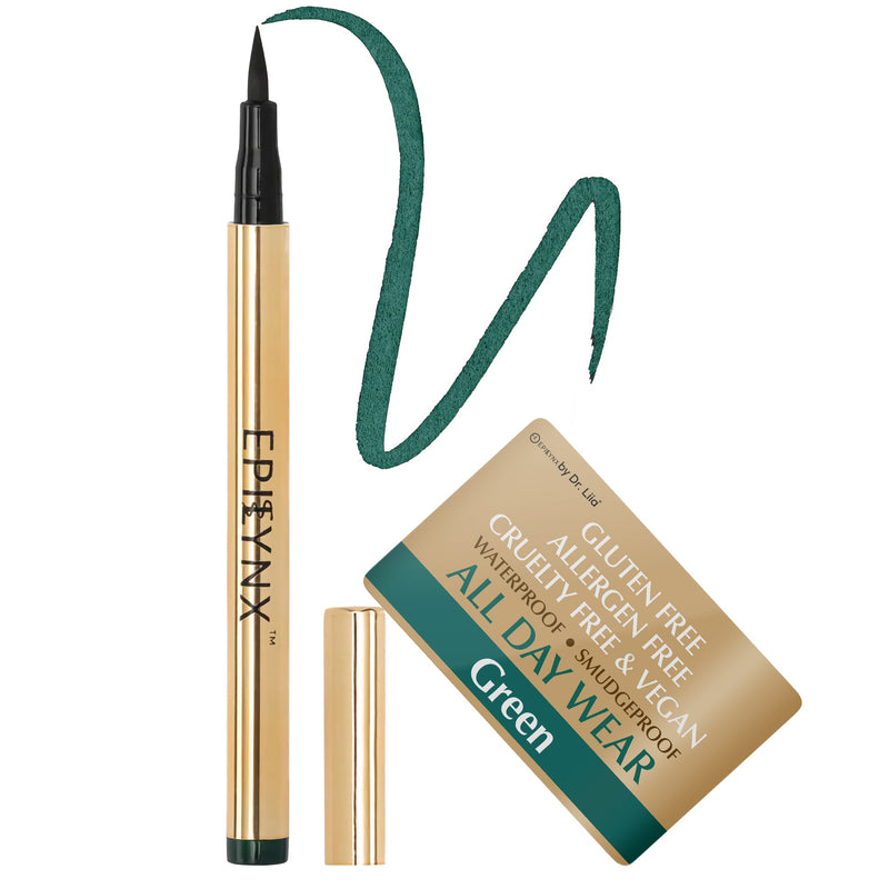 EpiLynx Waterproof Liquid Eyeliner Pen – Vegan, Gluten-Free, Smudge-Proof Precision in Matte & Shimmer Shades
