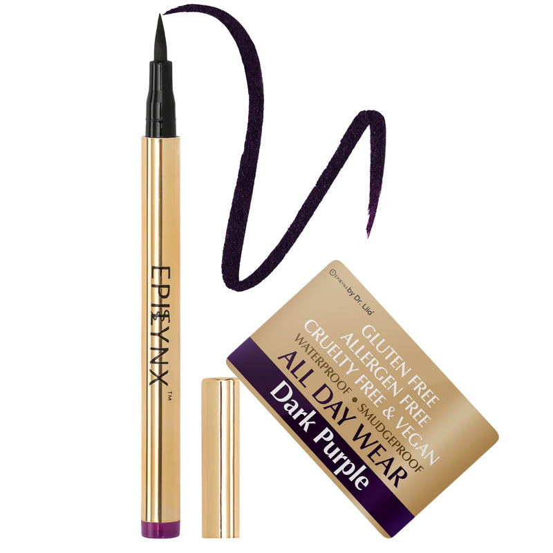 EpiLynx Waterproof Liquid Eyeliner Pen – Vegan, Gluten-Free, Smudge-Proof Precision in Matte & Shimmer Shades