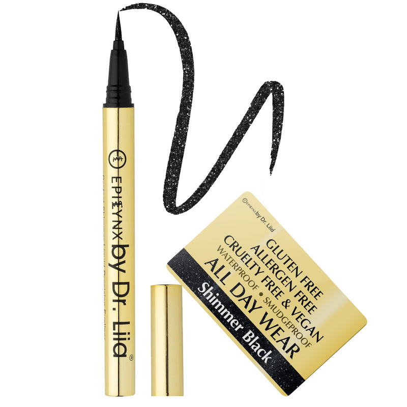 EpiLynx Waterproof Liquid Eyeliner Pen – Vegan, Gluten-Free, Smudge-Proof Precision in Matte & Shimmer Shades