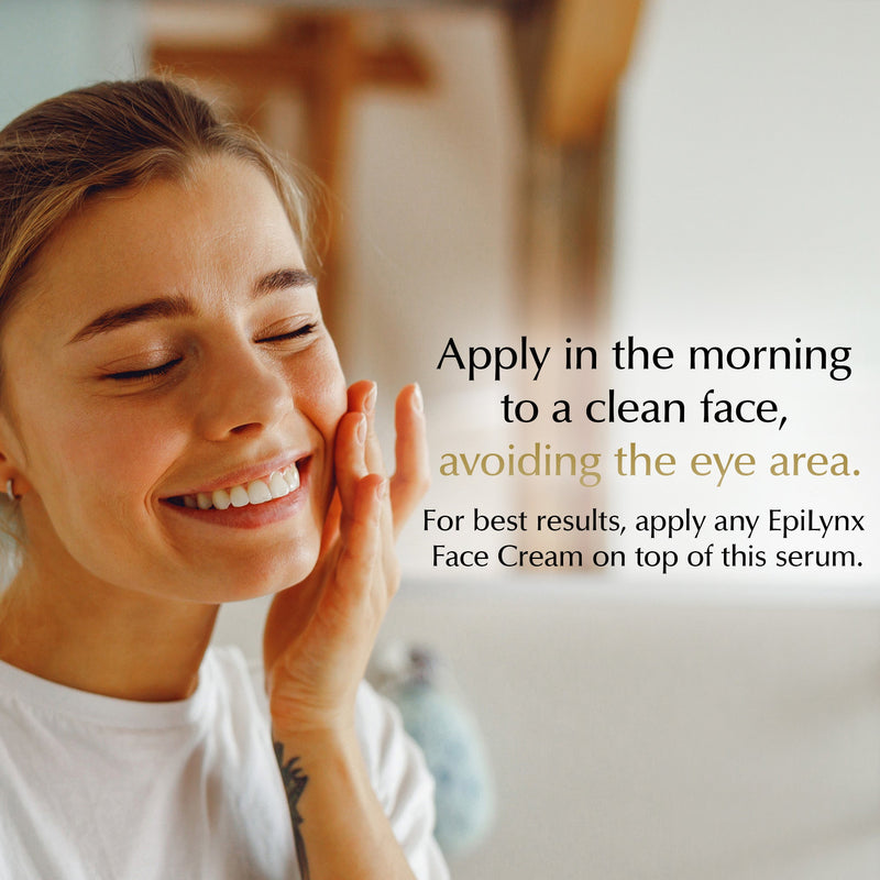 EpiLynx Brightening Vitamin C Glow Serum for Sensitive & Dry Skin – Vegan, Gluten-Free, Anti-Aging, Fragrance-Free Face Serums